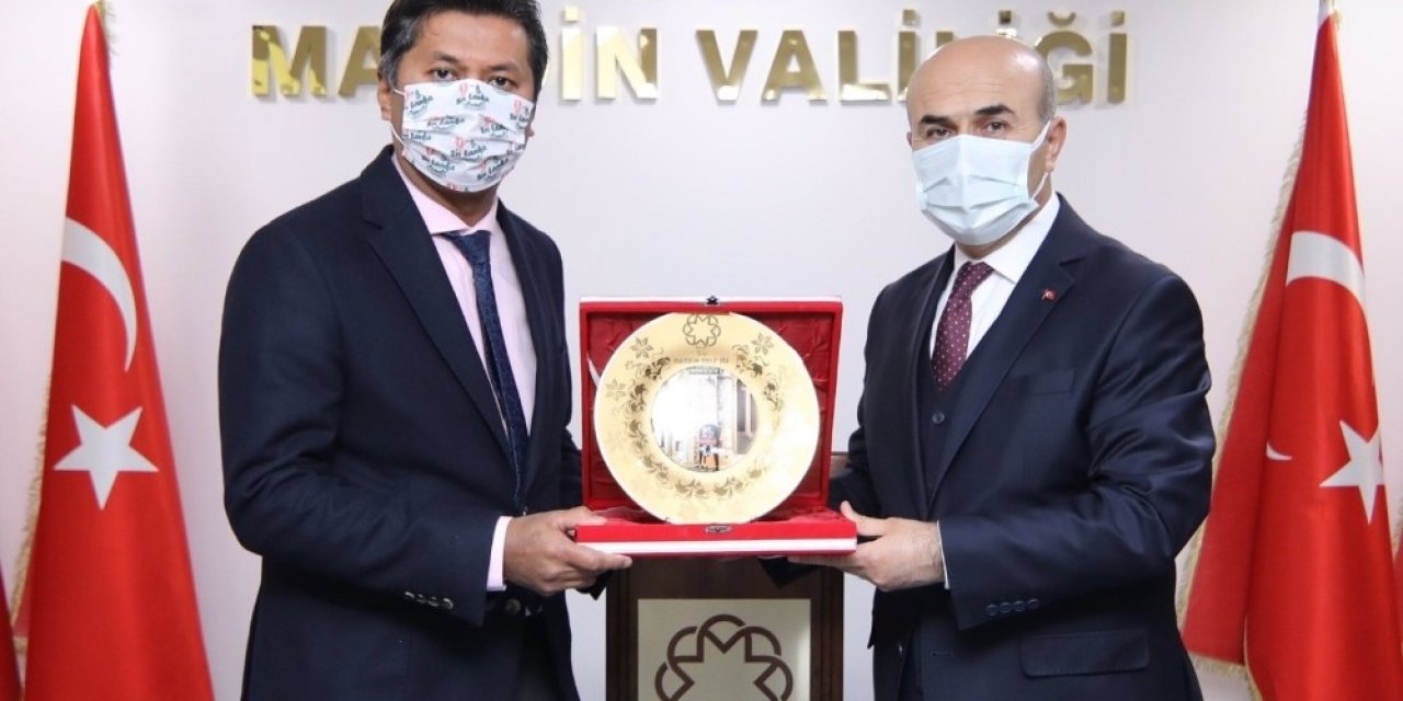 Sri Lanka’nın Ankara Büyükelçisi Hassen’den Vali Demirtaş’a Ziyaret