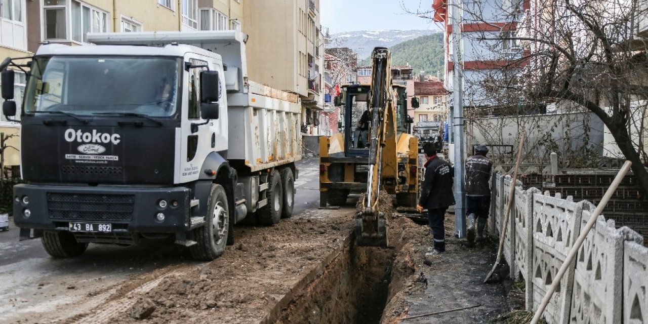 Kütahya’da Alt Yapı Çalışmaları