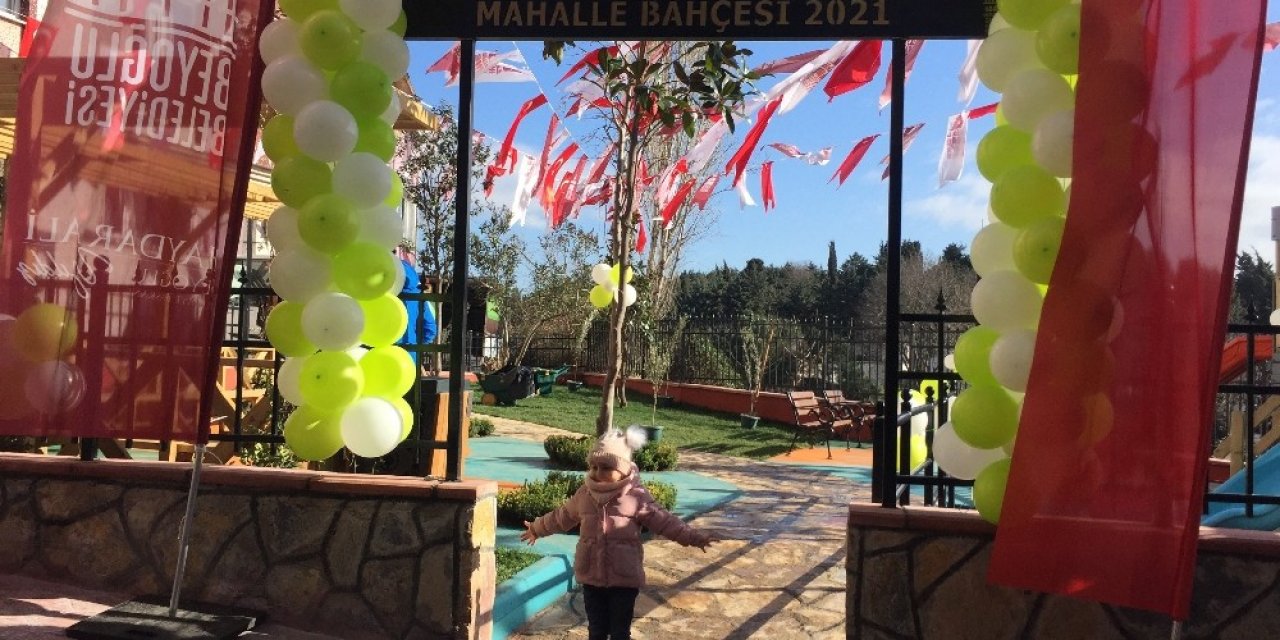 Sütlüce Mahallesi Mahalle Bahçesine Kavuştu