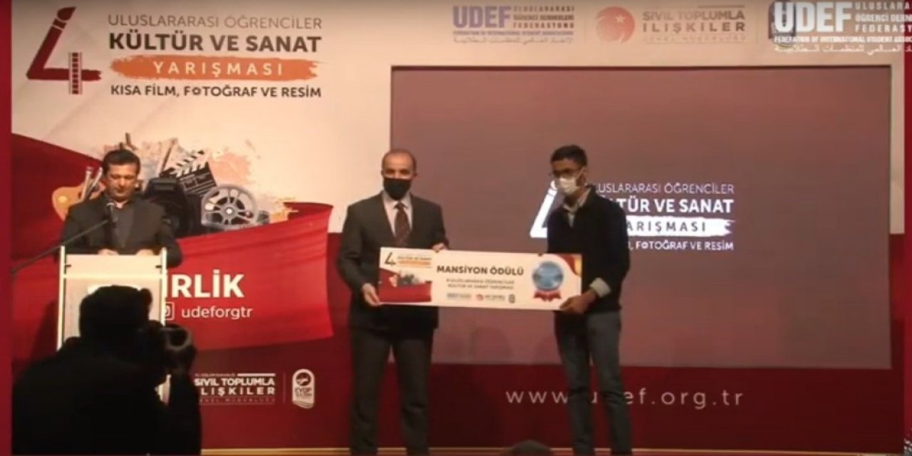Asü Öğrencisi Film Yarışmasında Ödül Aldı