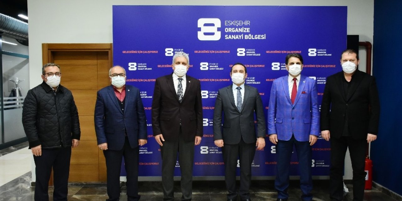 Kosgeb İ̇l Müdürü Yılmaz’dan Eskişehir Osb Müdürlüğüne Ziyaret