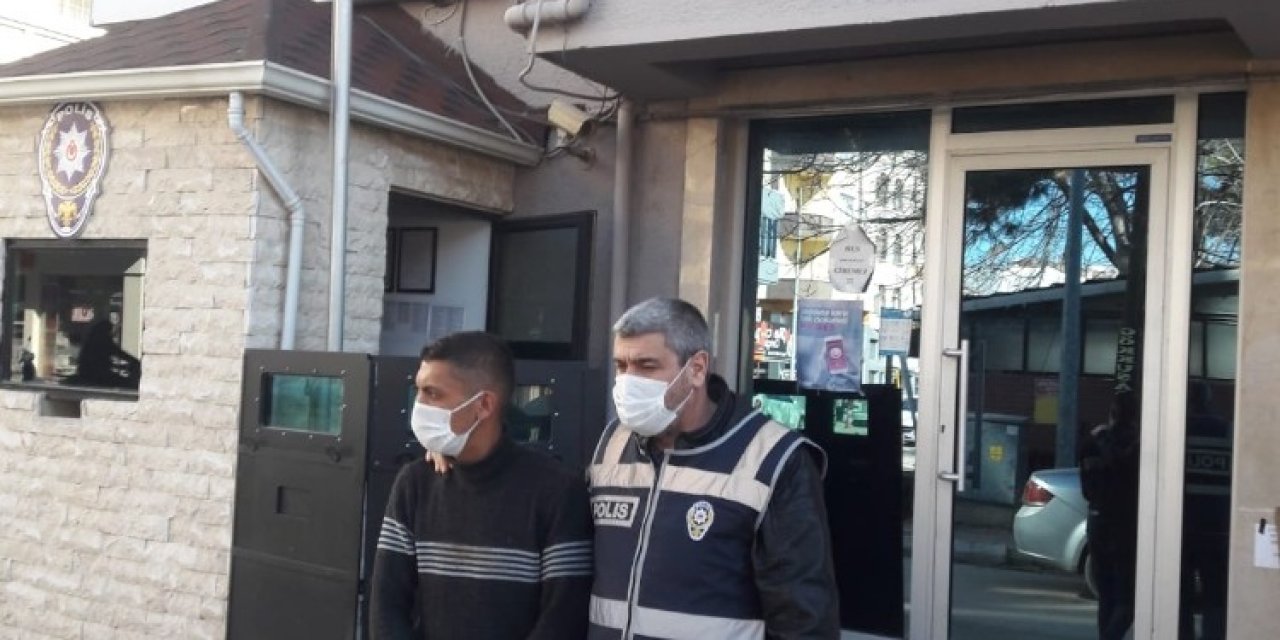 Rögar Kapağı Hırsızı Suçüstü Yakalandı