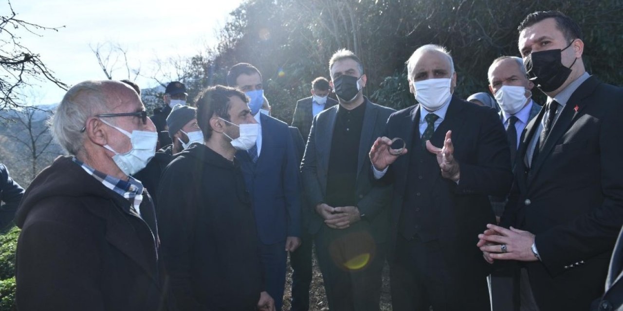 Başkan Zorluoğlu’ndan Sürmene’ye "geçmiş Olsun" Ziyareti