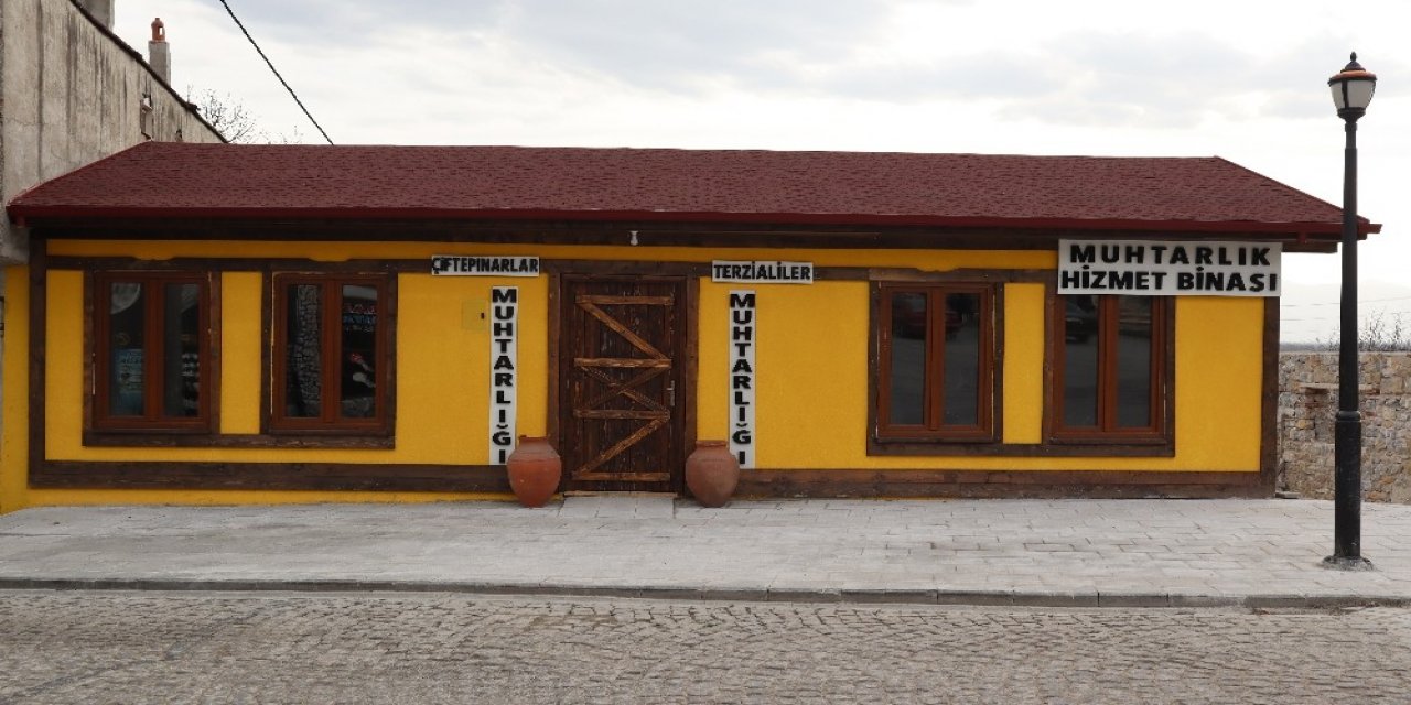 Konuralp’e Şık Ve Tarihi Muhtarlık Binası