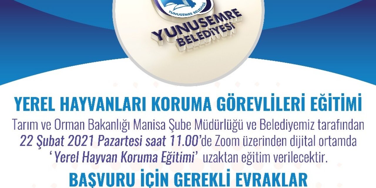 Yerel Hayvan Koruma Görevlisi Eğitimi Verilecek