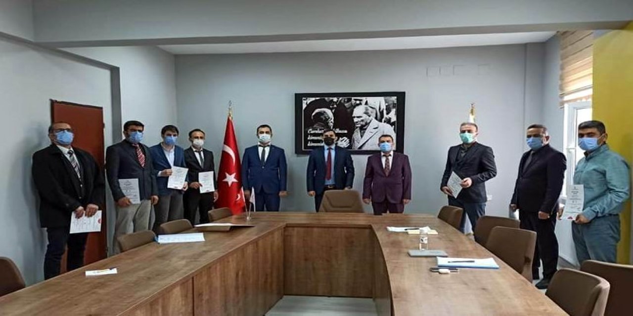 Derebucak’ta Eğitim Kurumlarına “okulum Temiz” Belgesi