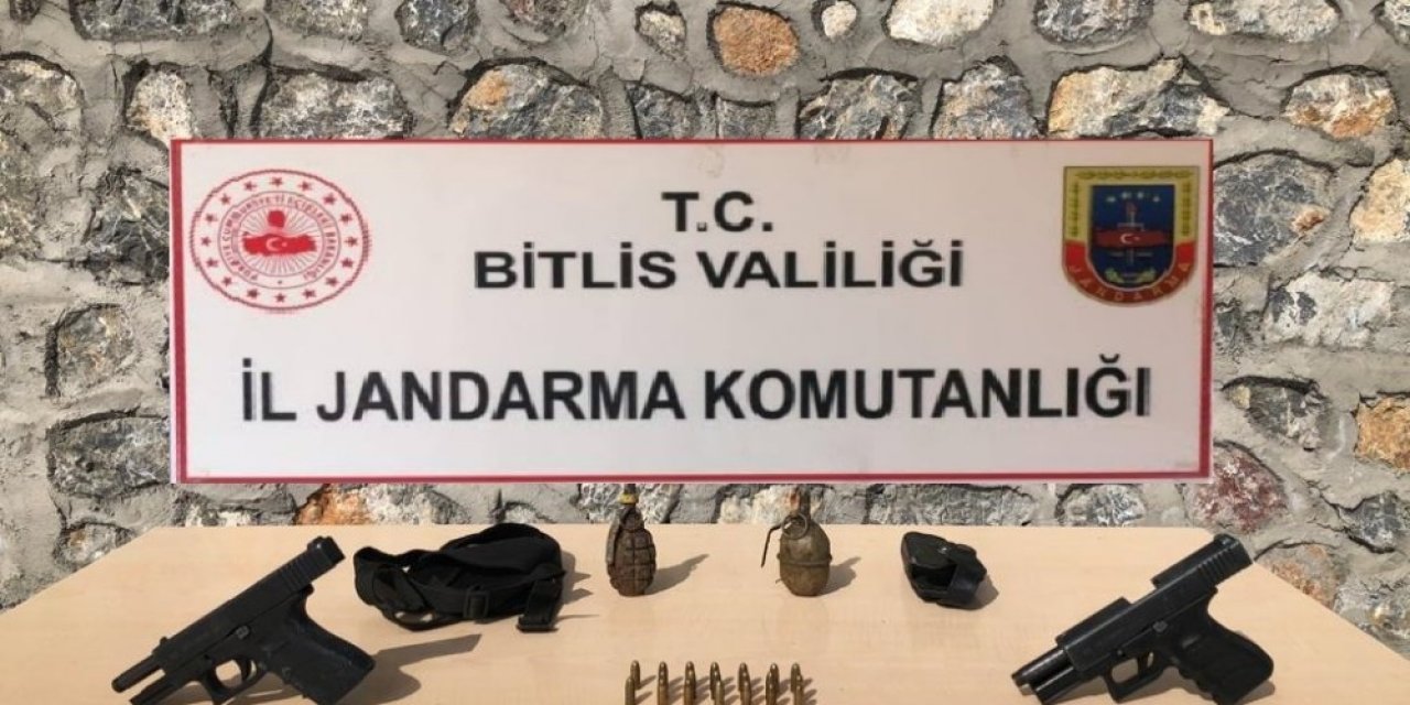 Bitlis’te 6 Adet Mağara Ve Mühimmat Ele Geçirildi