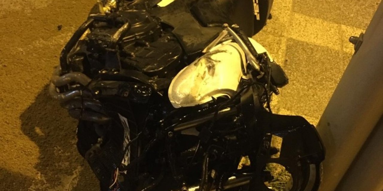 Otomobil İle Motosiklet Çarpıştı: 1 Ağır Yaralı