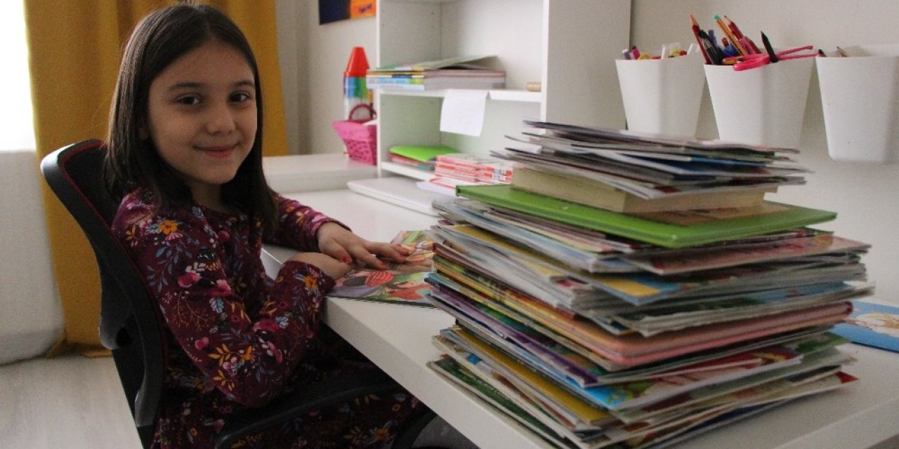 7 Yaşındaki ‘kitap Kurdu’ Aymira