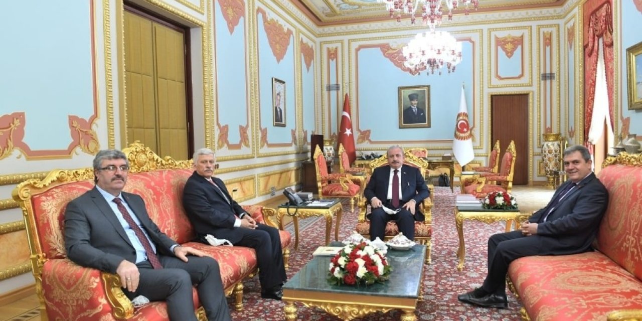 Tvhb’den Tbmm Başkanı Şentop’a Anlamlı Ziyaret