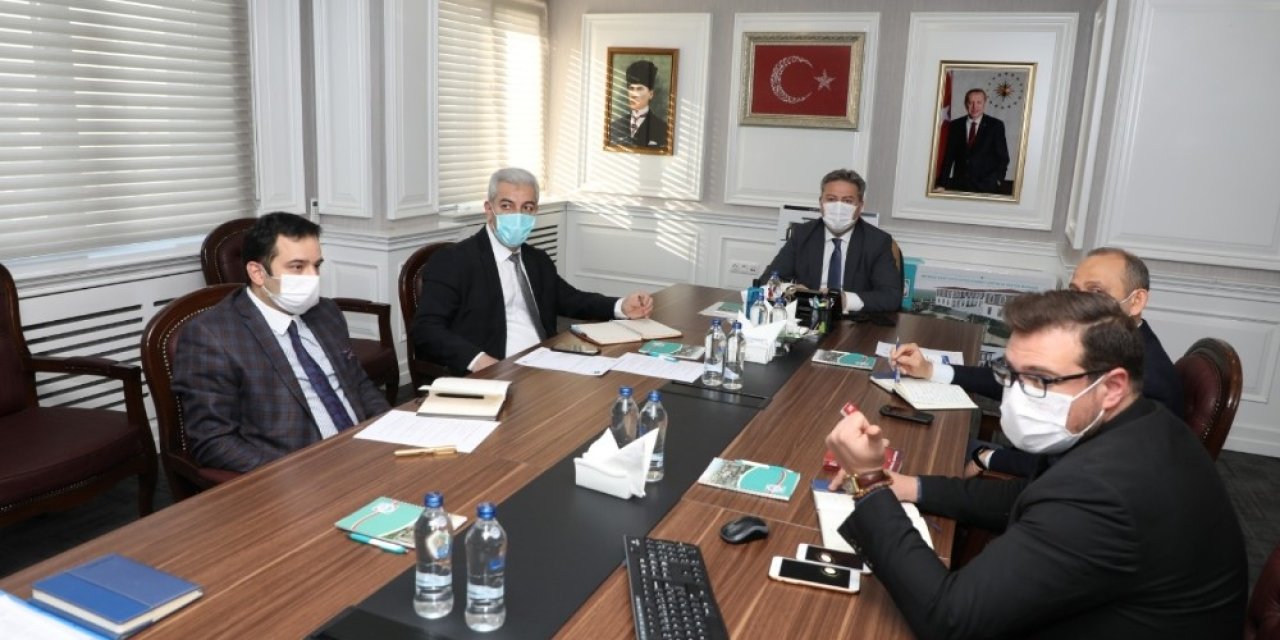 Başkan Palancıoğlu, Birim Müdürler İle 2021 Yılını Planladı