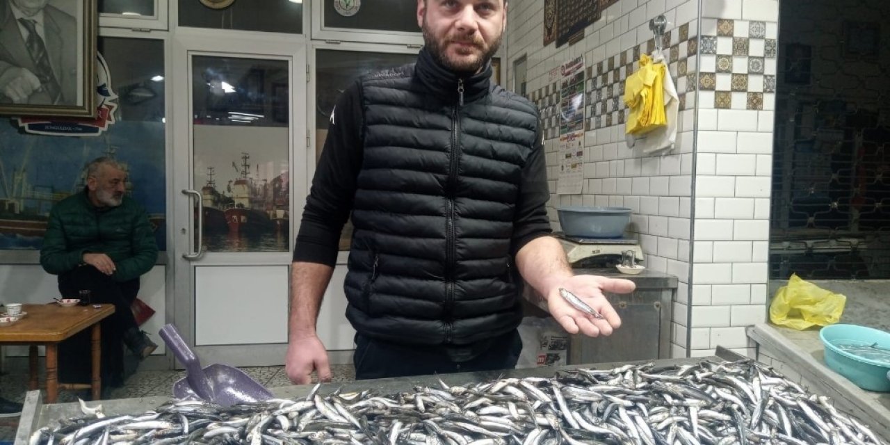 Zonguldak’ta Tezgahlar Hamsilerle Doldu