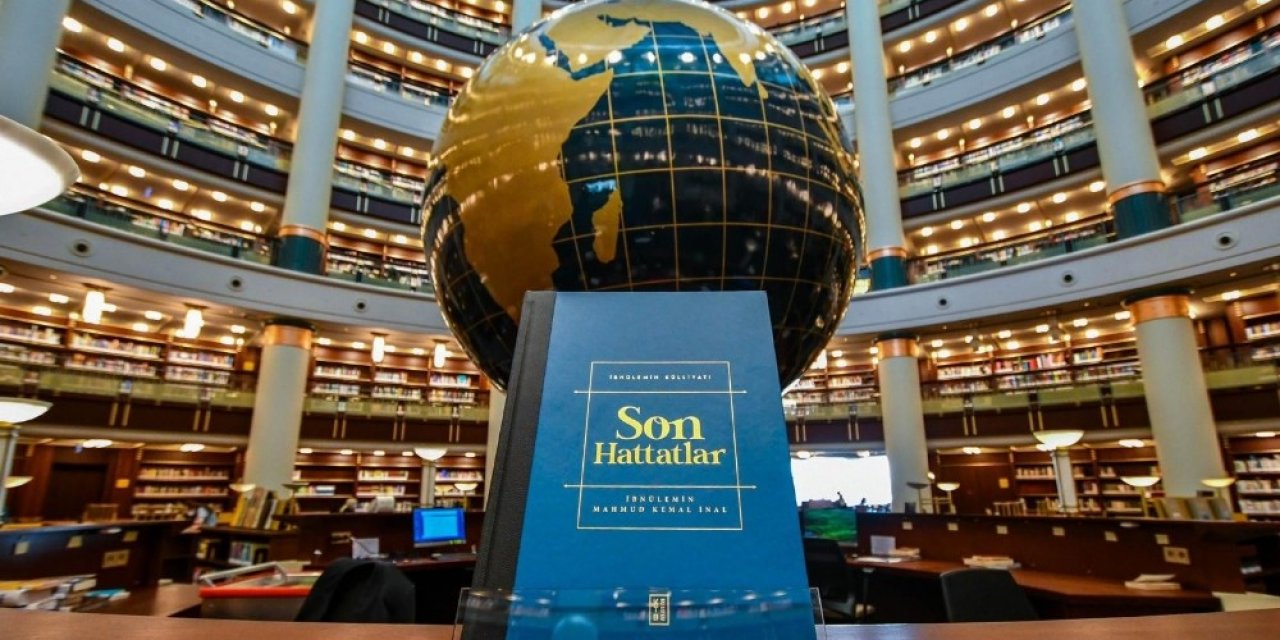 ‘son Hattatlar’ Millet Kütüphanesi’nde
