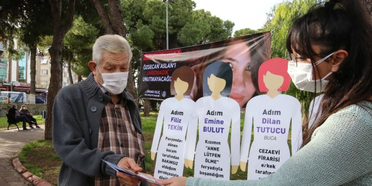 Özgecan Aslan İçin Şirinyer Parkı’nda Farkındalık Koridoru