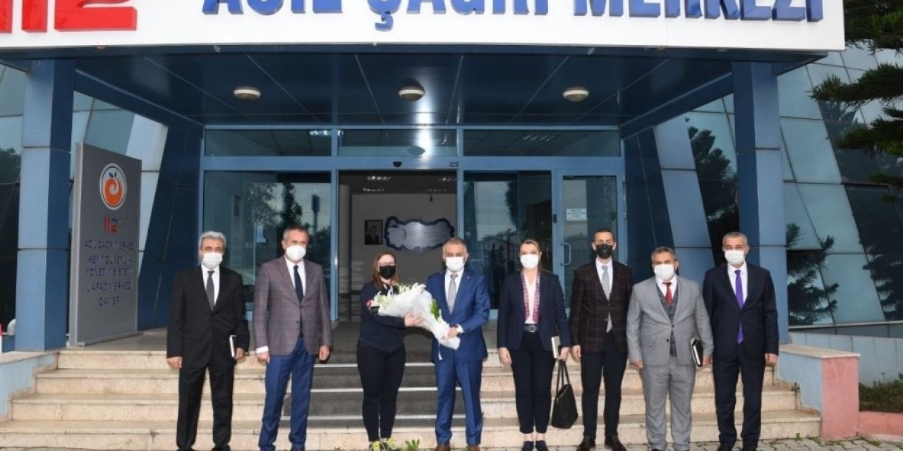 Vali Yazıcı: "112 Hayat Kurtaran Bir Kurum"