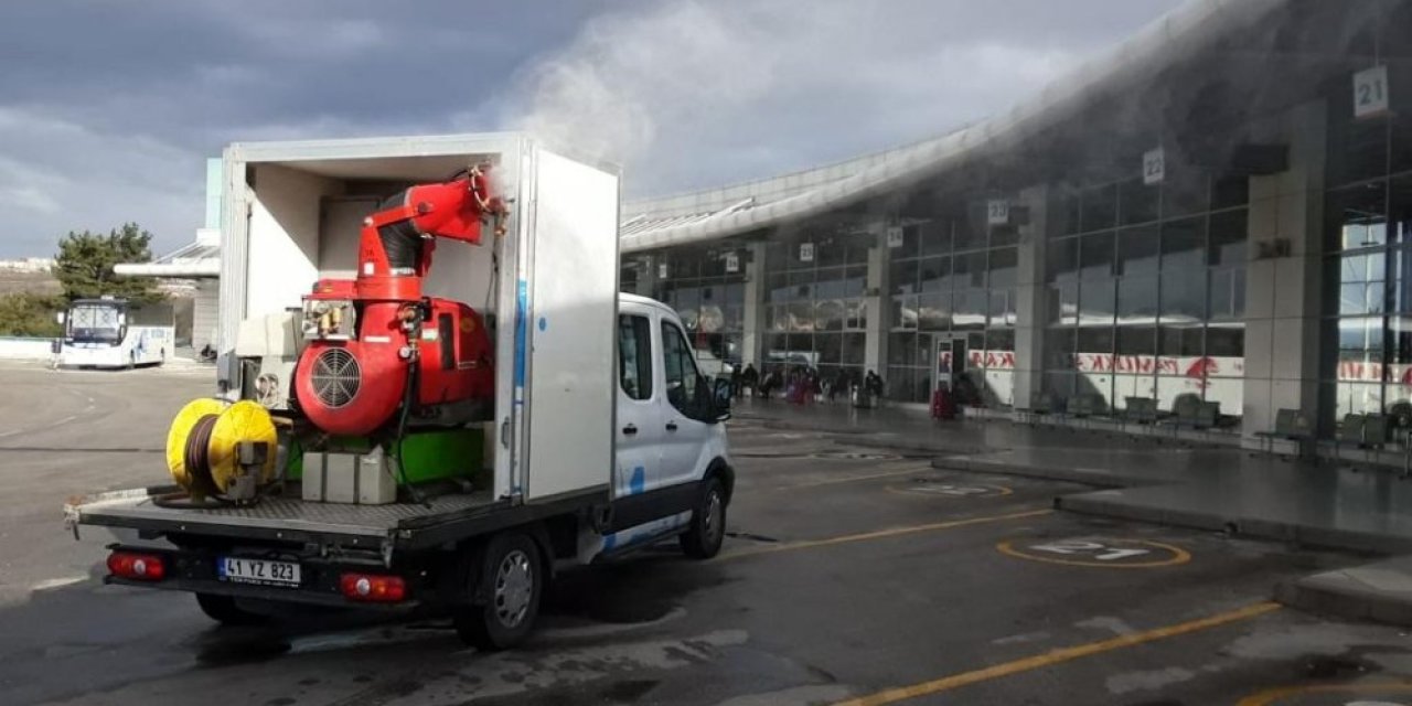 Büyükşehir Tarafından Dezenfekte Çalışmaları Sürüyor