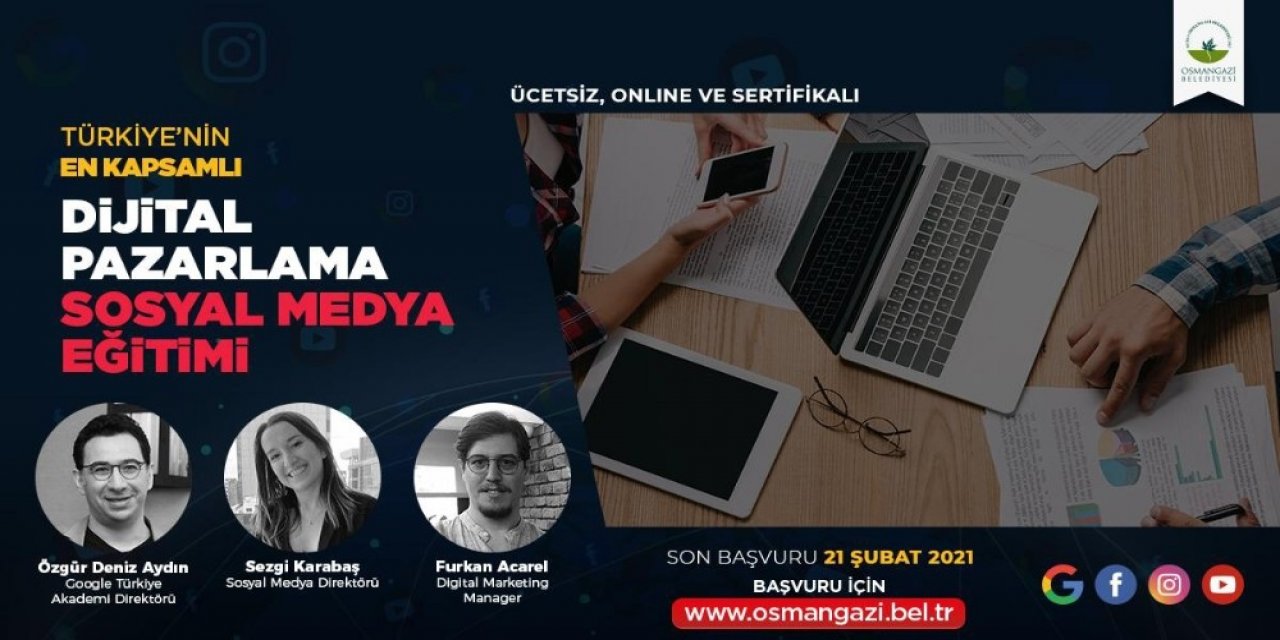 Osmangazi’den Dijitâl Pazarlama Eğitimi