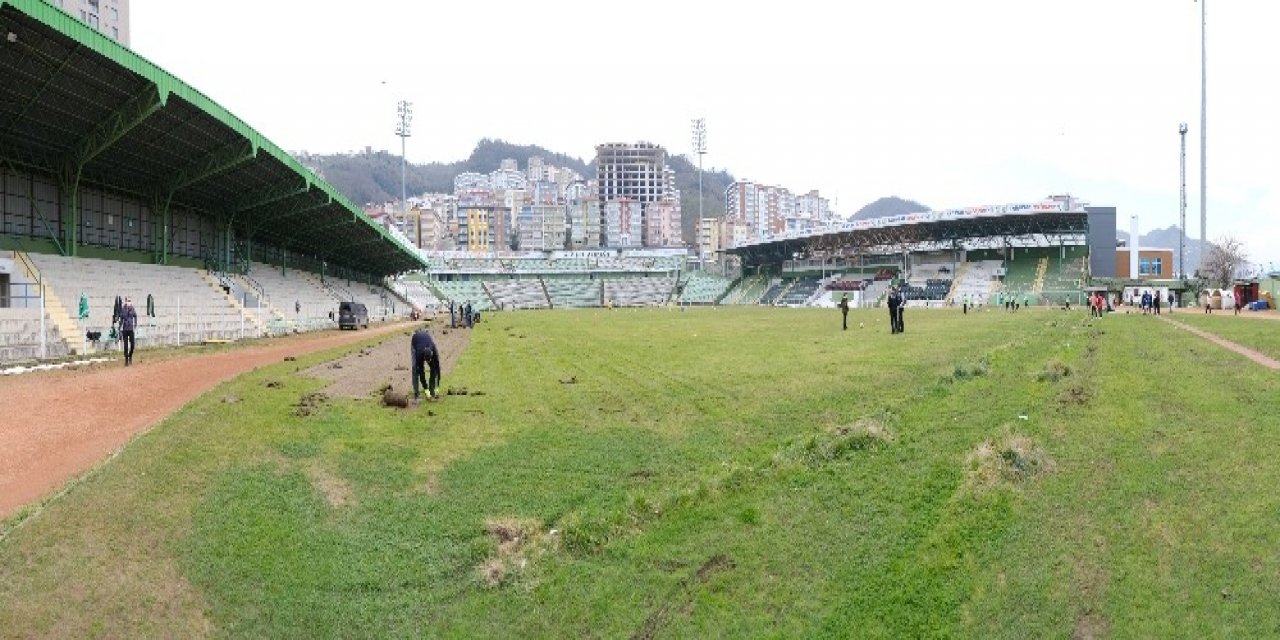 Giresun Atatürk Stadyumu’nun Yeri Millet Bahçesi’ne Dönüştürülecek