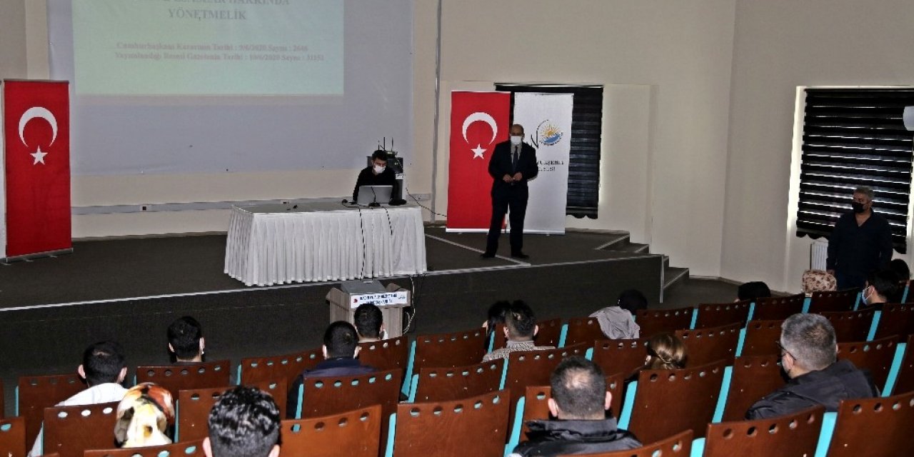 Van Büyükşehir Belediyesi Personeline Resmi Yazışma Eğitimi