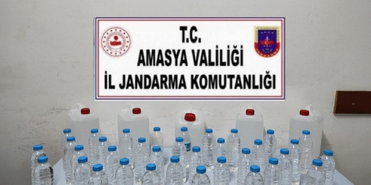 Jandarmadan Sahte İçki Ve Etil Alkol Operasyonu