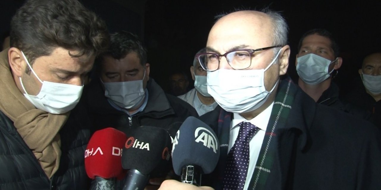 Vali Köşger’den Hortum Felaketinin Yaşandığı Çeşme’den Açıklama
