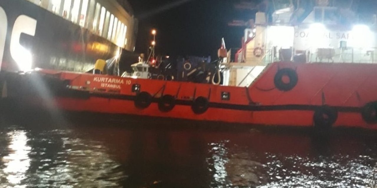 Gallıpolı Seaways İsimli Gemideki Yangın Tamamen Söndürüldü