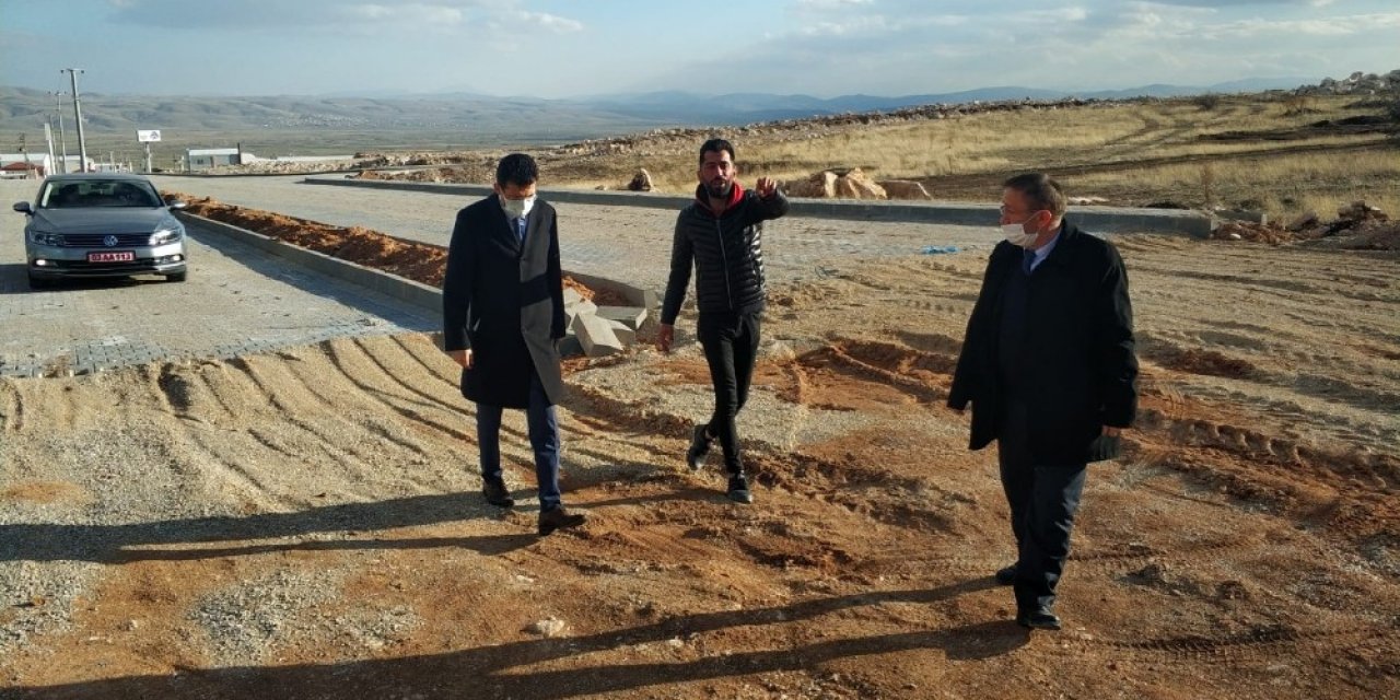 Kaymakam Kaçmaz Osb’de Devam Eden Çalışmaları İnceledi