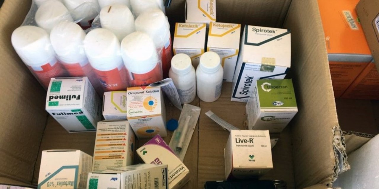 Kaçak Veteriner Kliniğine Baskın