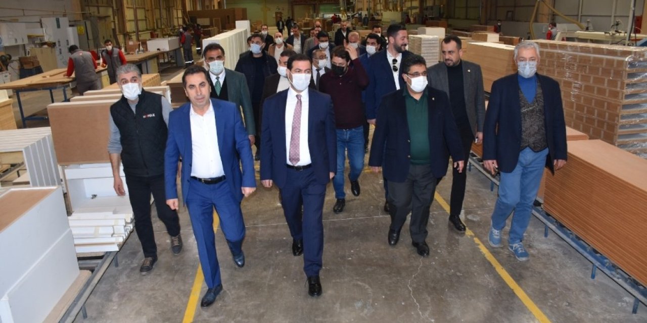 Tatvan Heyetinden Diyarbakır Osb’ye İnceleme Ziyareti