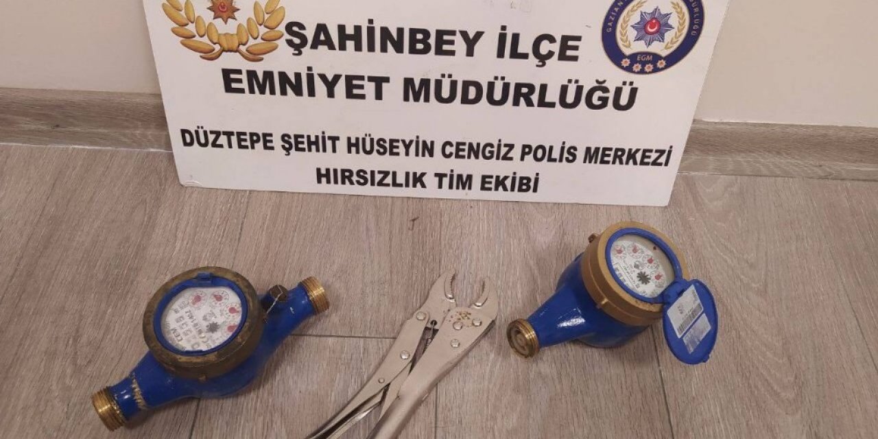 Su Sayacı Hırsızına Suçüstü