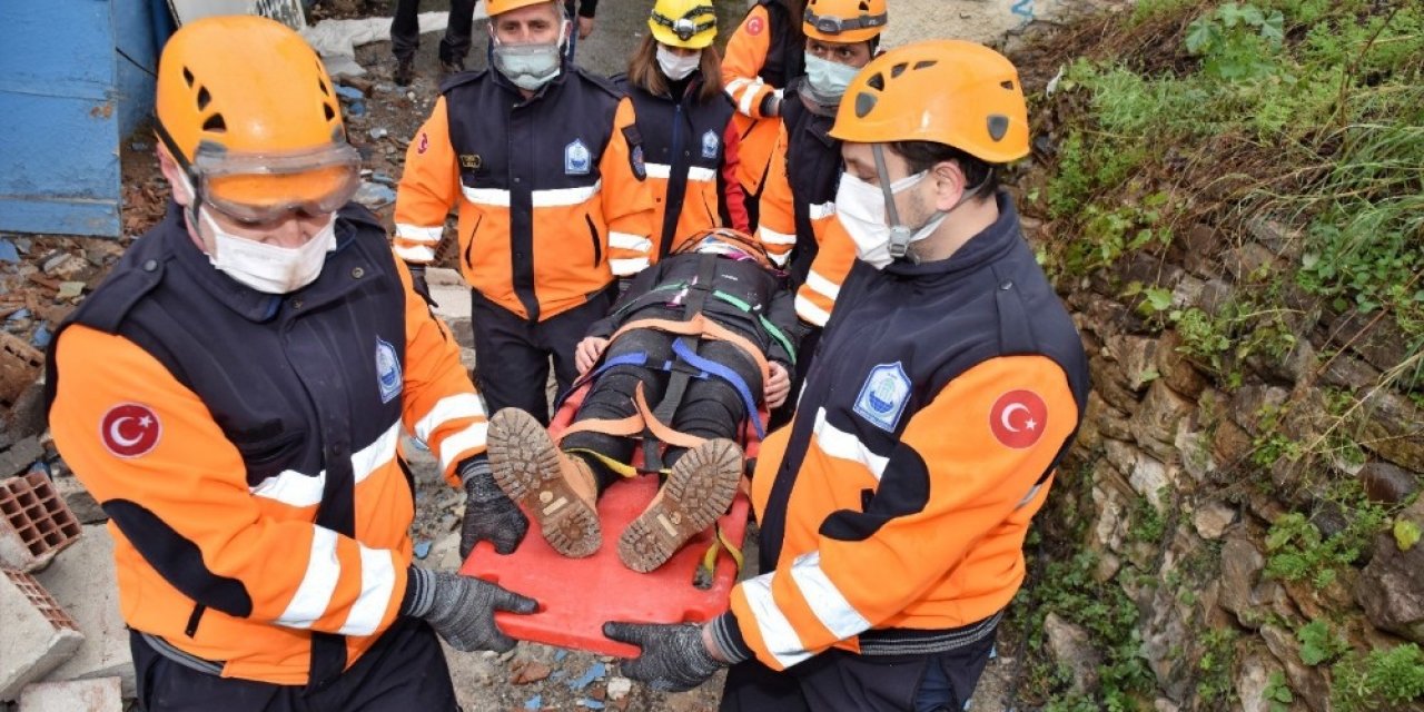 Yıldırım’da Nefes Kesen Tatbikat