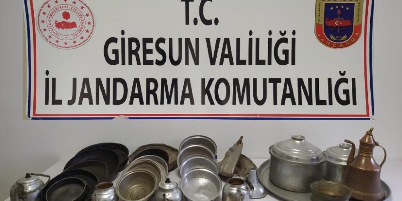 Giresun’da Köy Evlerini Soyan Hırsızlar Yakalandı