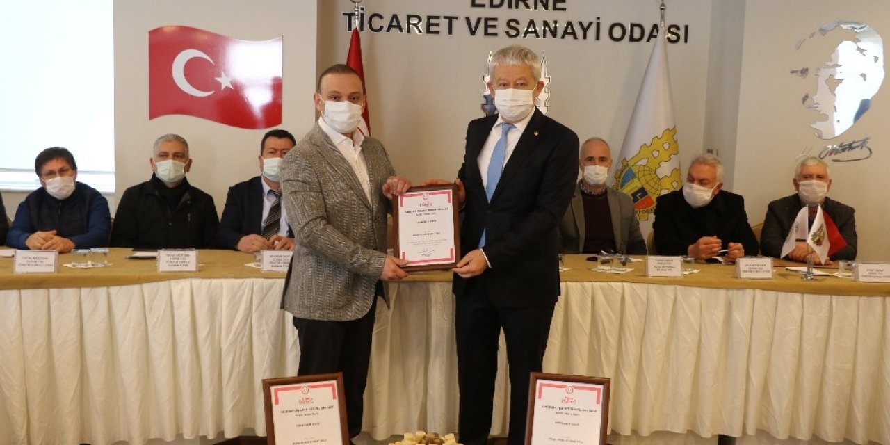 ‘edirne Badem Ezmesi’ Coğrafi Tescil Belgesi İşaretini Aldı