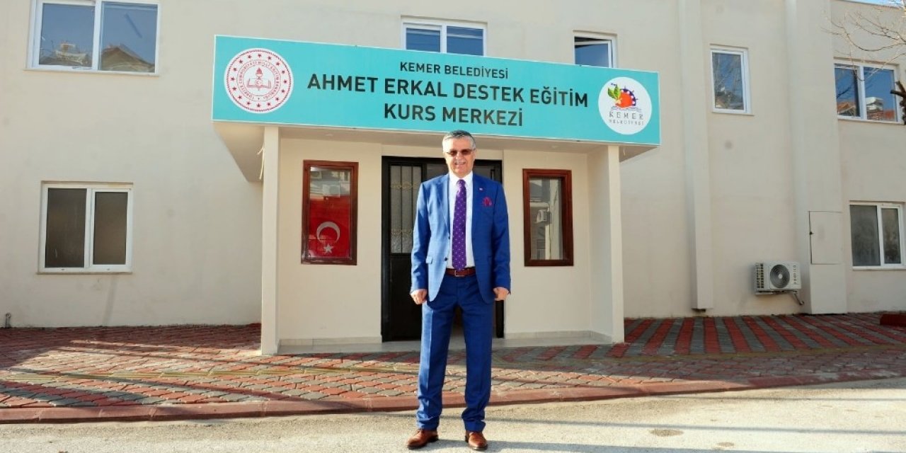 Kemer’de Destek Eğitim Kursları Devam Ediyor