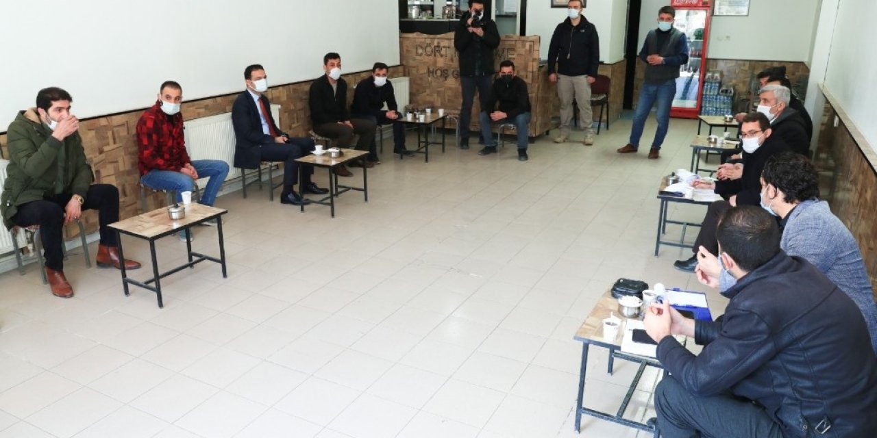 Başkan Vekili Aslan’ın Esnaf Buluşmalarını Sürdürüyor