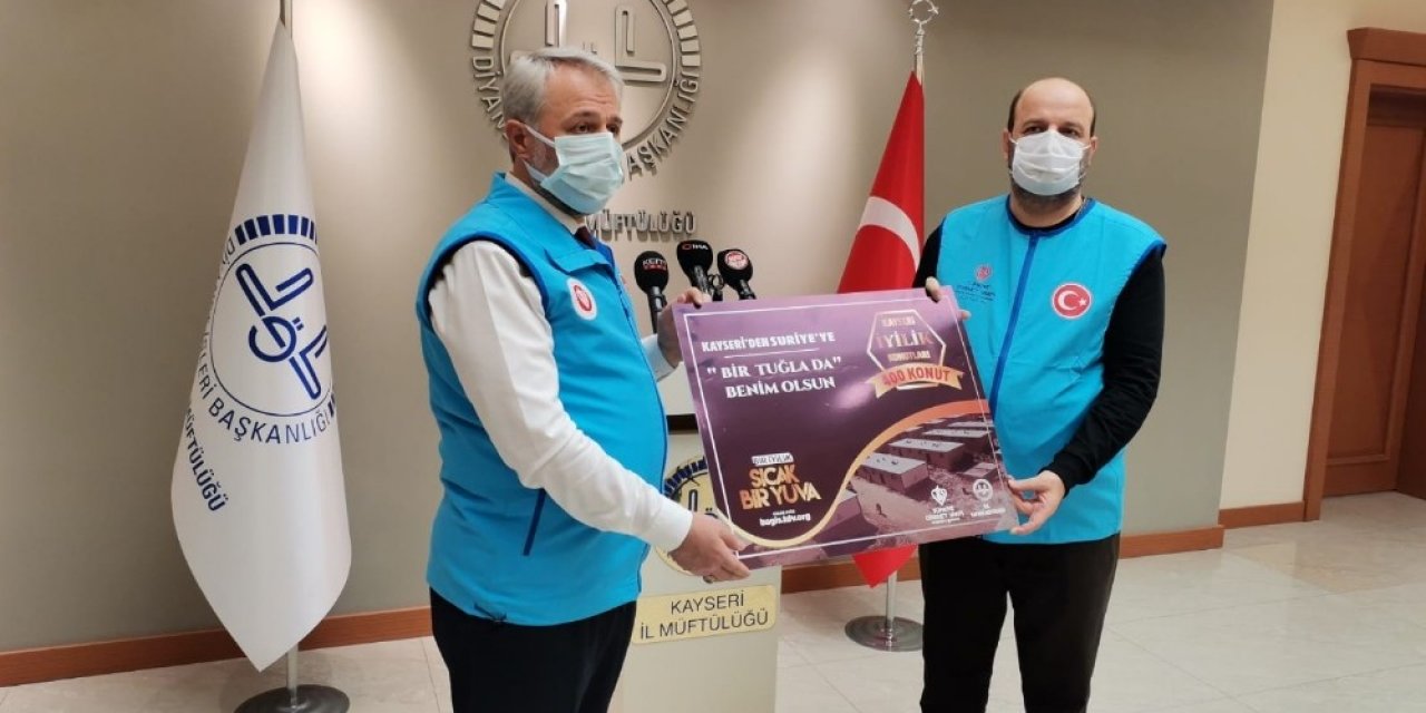 Kayseri İ̇l Müftülüğü’nden 400 Adet ’i̇yilik Konutu’
