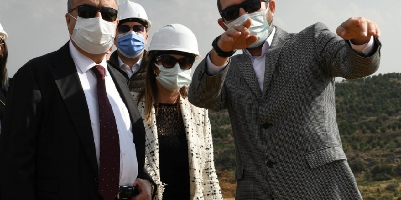 Vali Su, Tüi̇osb Toplantısının Ardından Proje Alanını Gezdi