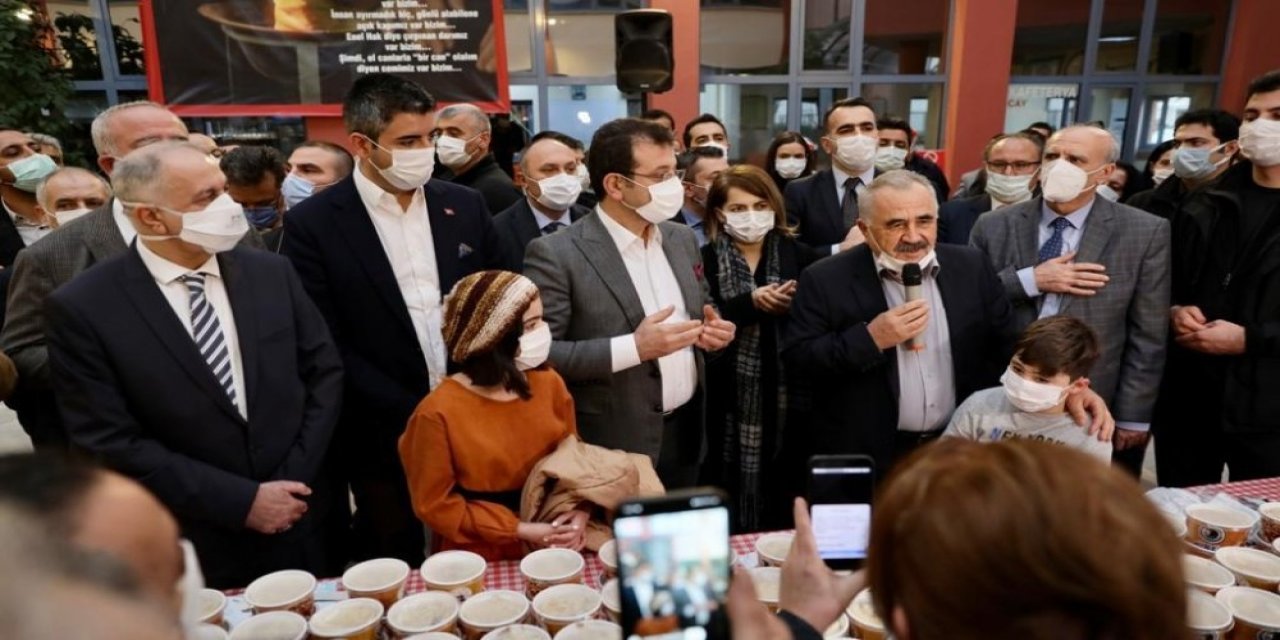 İ̇bb Başkanı İ̇mamoğlu Ve Başkan Yüksel, Hızır Orucu’nu Kartal Cemevi’nde Açtı