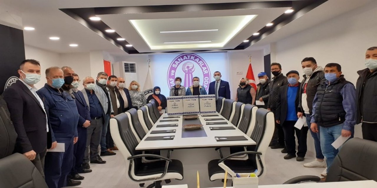Esnaf Ve Sanatkarlar Odasından Destek