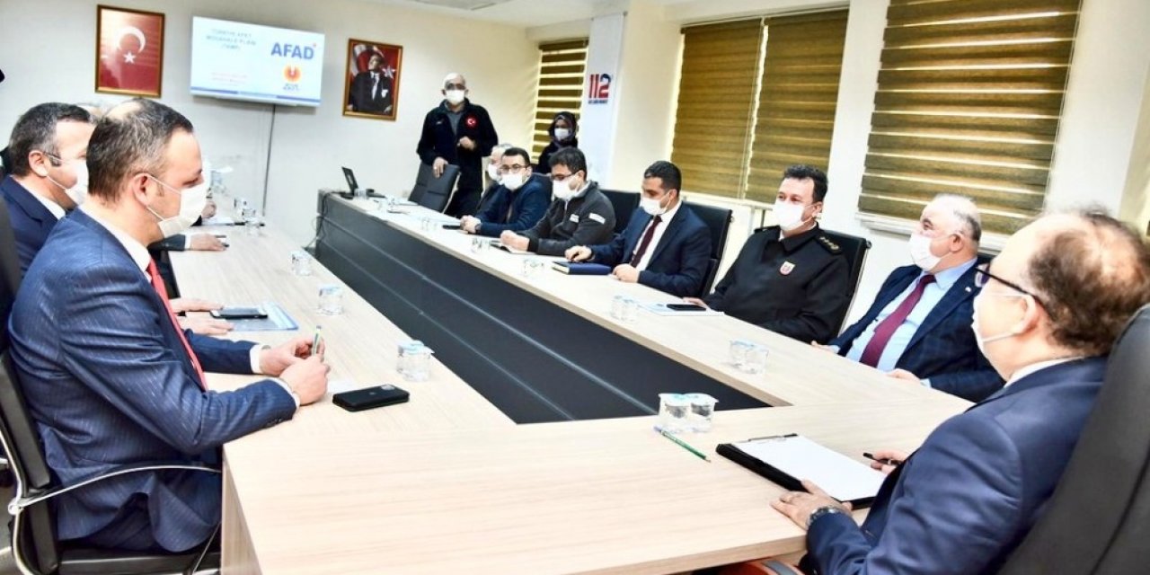 Karla Mücadeleyi Konuştular