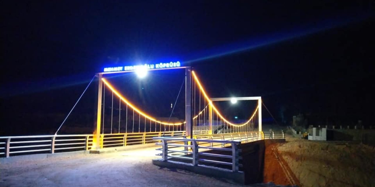 Mehmet Erdemoğlu Köprüsü Hizmete Açıldı