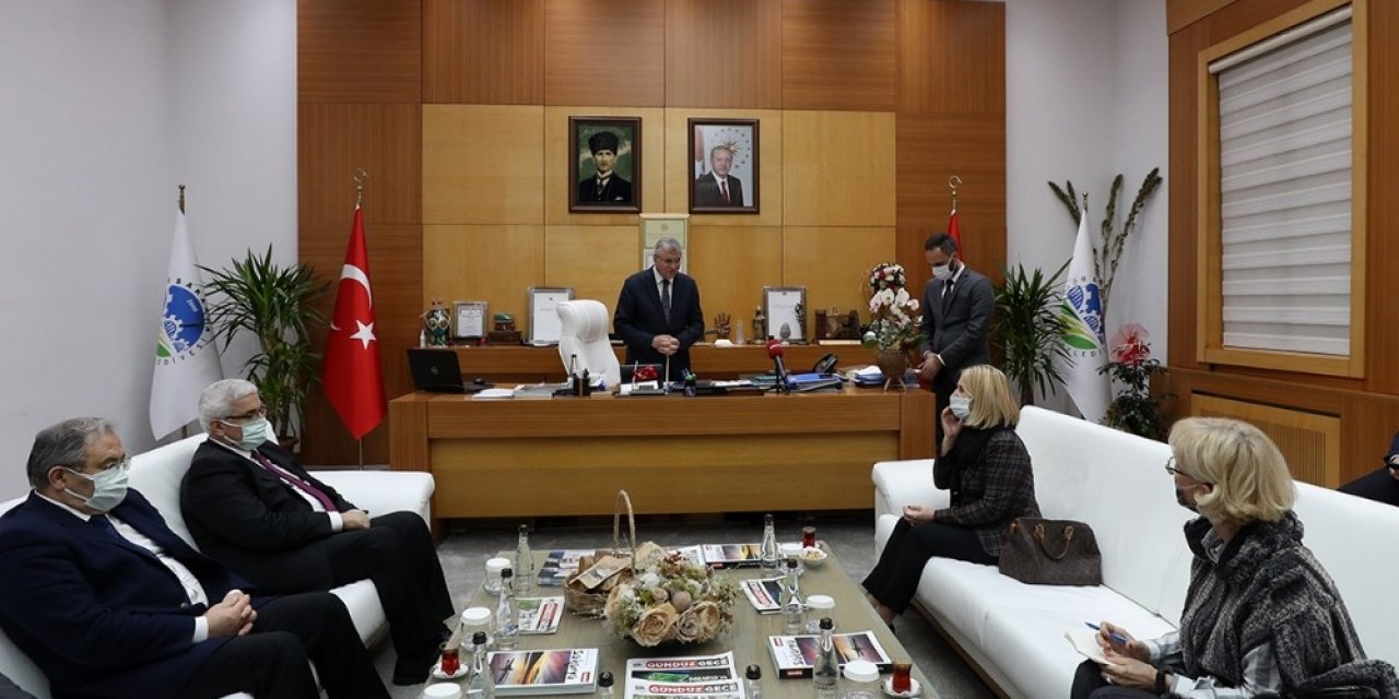 Başkan Yüce, Hırvatistan İ̇stanbul Başkonsolosuyla Bir Araya Geldi