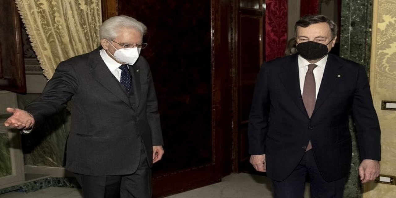 İ̇talya’da Draghi, Kabinesini Cumhurbaşkanı’na Sundu