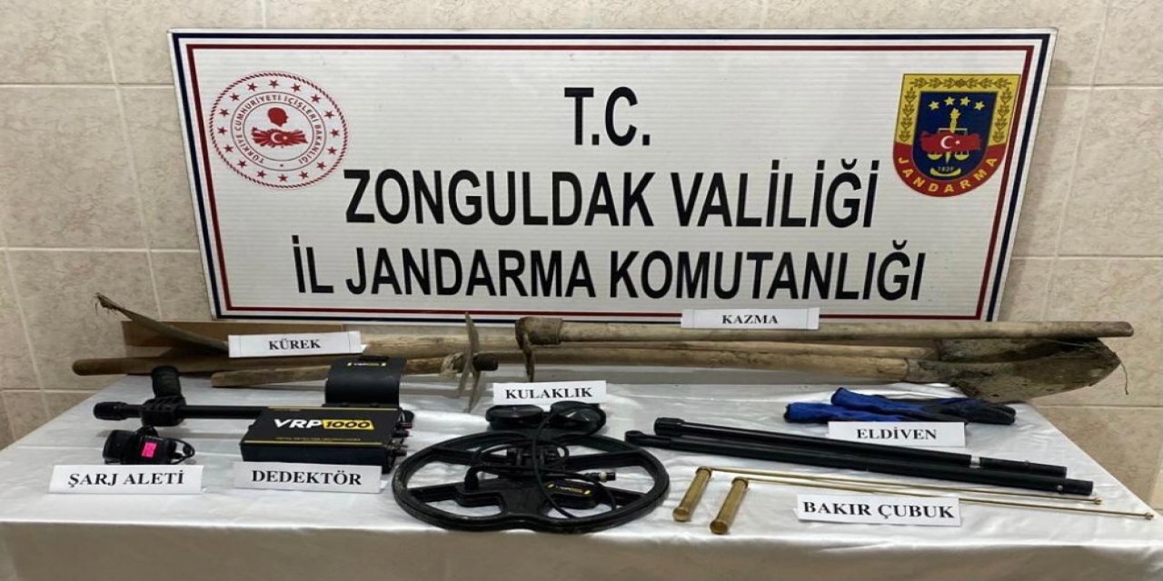 Kaçak Kazı Yaparken Suçüstü Yakalandılar: 4 Gözaltı