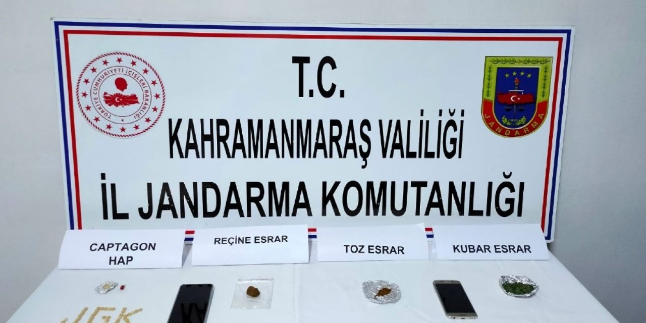 Kahramanmaraş’ta Uyuşturucuya 2 Gözaltı