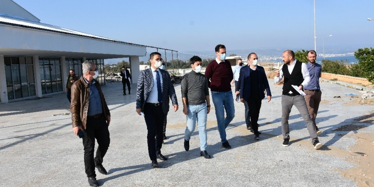 Genel Müdür Topoğlu, Mersin’de İncelemelerde Bulundu