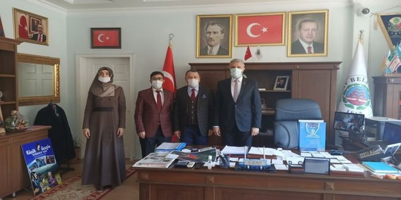 Müftü Demirtaş, Başkan Biçer’i Ziyaret Etti