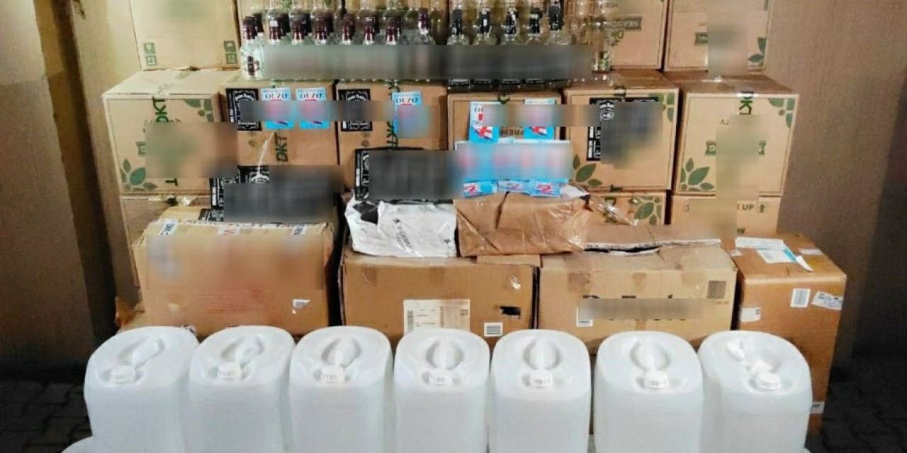 Sahte Alkol Operasyonunda 1 Kişi Yakalandı