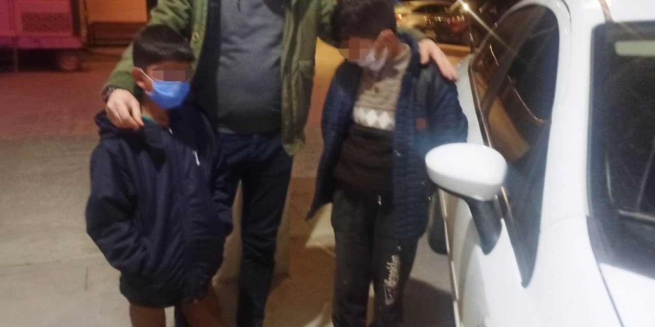 Konya’da 11 Yaşındaki Çocukların Araba Sevdası Karakolda Bitti