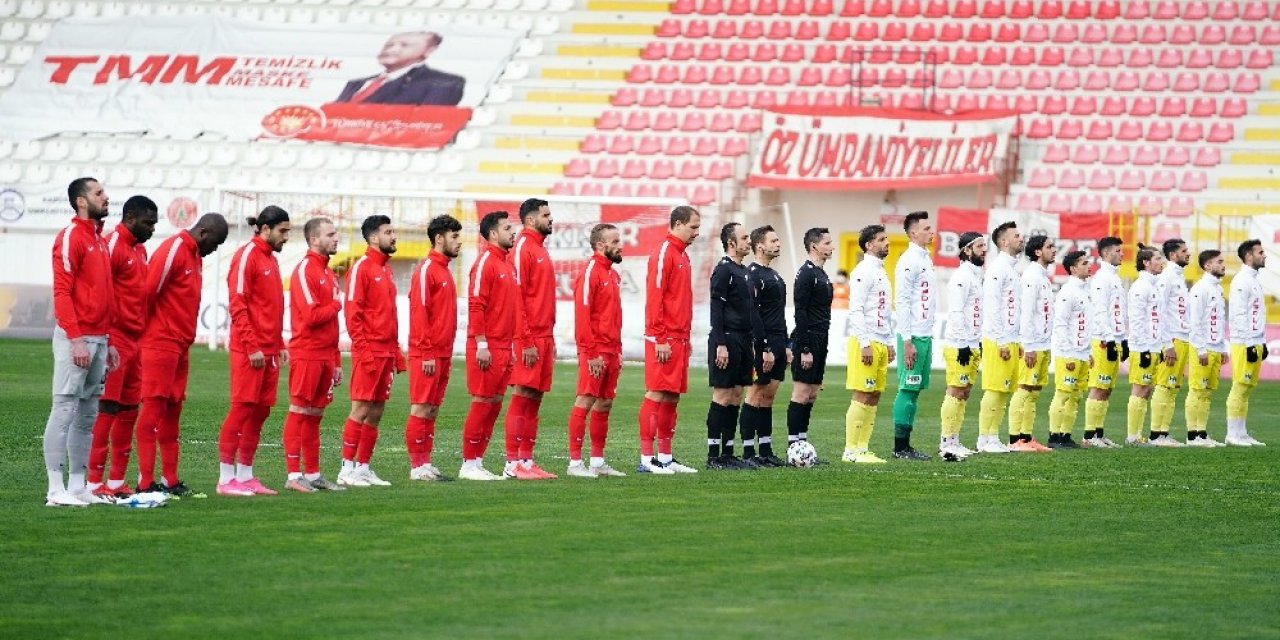 Tff 1. Lig: Ümraniyespor: 3 - Eskişehirspor: 0